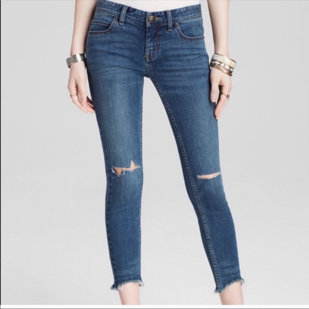 Free People Crop Jeans